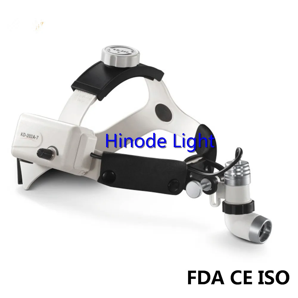 Цена Медицинская стоматологическая ЛОР хирургия светодиодсветодиодный высокая яркость регулируемая Беспроводная Встроенная Лупа налобный фо...