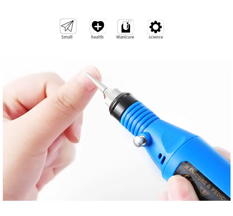 10 шт. керамические сверла для ногтей электрическая головка маникюра сменное