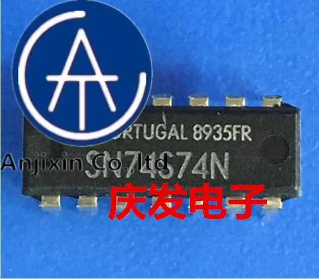 

10 шт., 100% оригинальная новая модель Φ SN74S74N