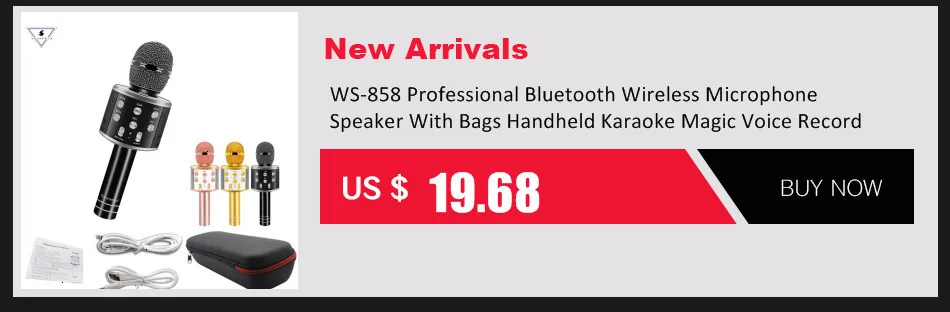 L698 беспроводной 15 Вт студийный bluetooth микрофон для видео записи компьютера FM автомобиля караоке микрофон микрофона