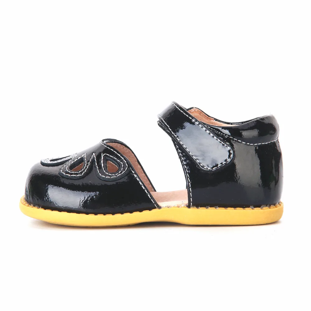 TipsieToes/брендовая летняя детская пляжная обувь из 100% мягкой кожи с лепестками для