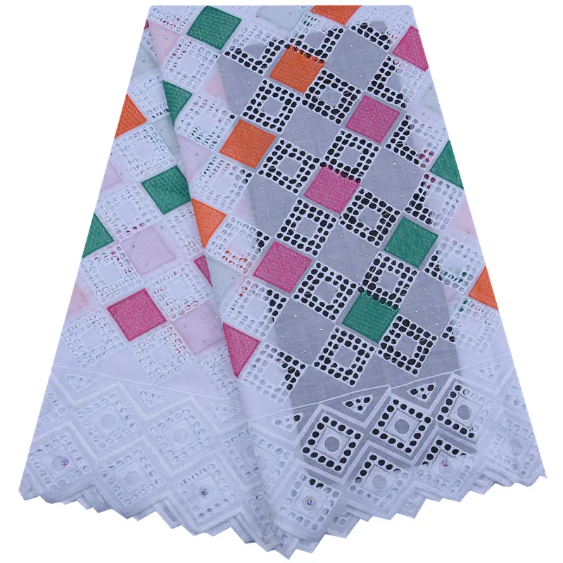 Новейшая африканская кружевная ткань высокого качества нигерийская швейцарская