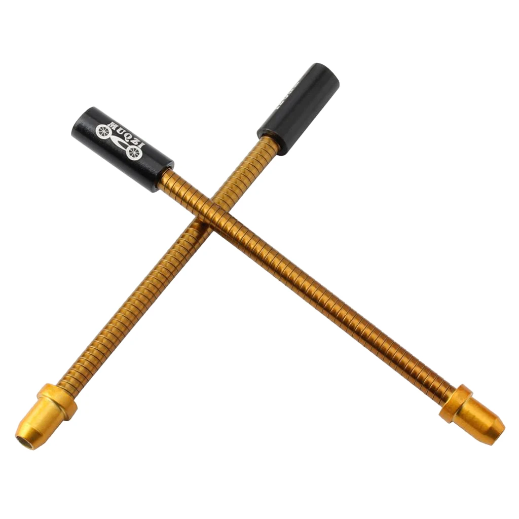 2x велосипедная Гибкая в Тормозная лапша суппорт внутренняя трубка биконус