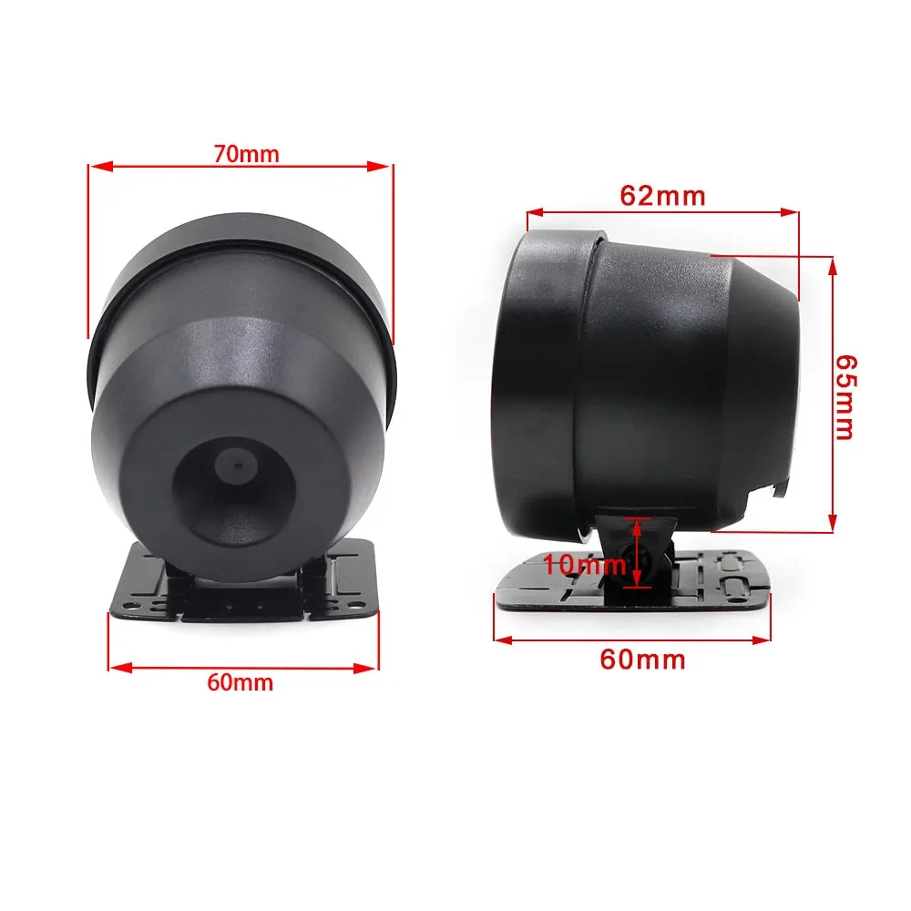 Автомобильный датчик давления Turbo Boost CNSPEED измеритель красного и белого цвета