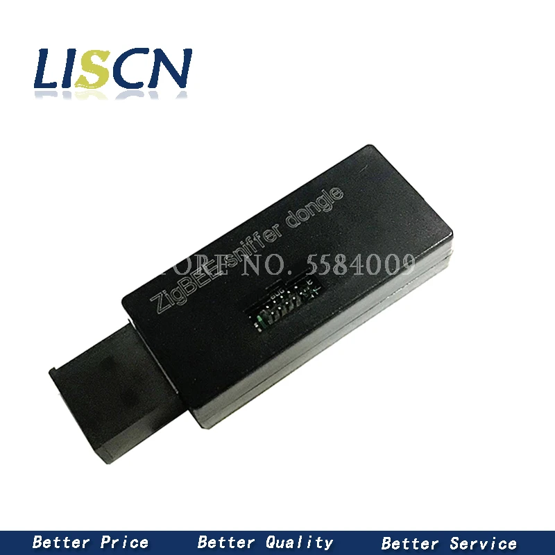 USB-программатор Zigbee CC2540 CC2531 Sniffer с черным корпусом Bluetooth-модуль соединитель кабель