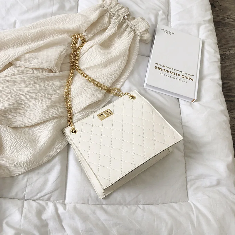 Маленькая сумка на цепочке новинка 2019 модная маленькая квадратная