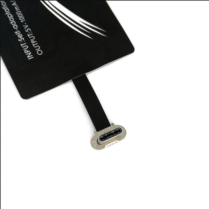 

2021 Wireless Charger Adapter Support Micro USB Type C Qi Wireless Charger Pad Dock Connector For IPhone Android Phone Receiver