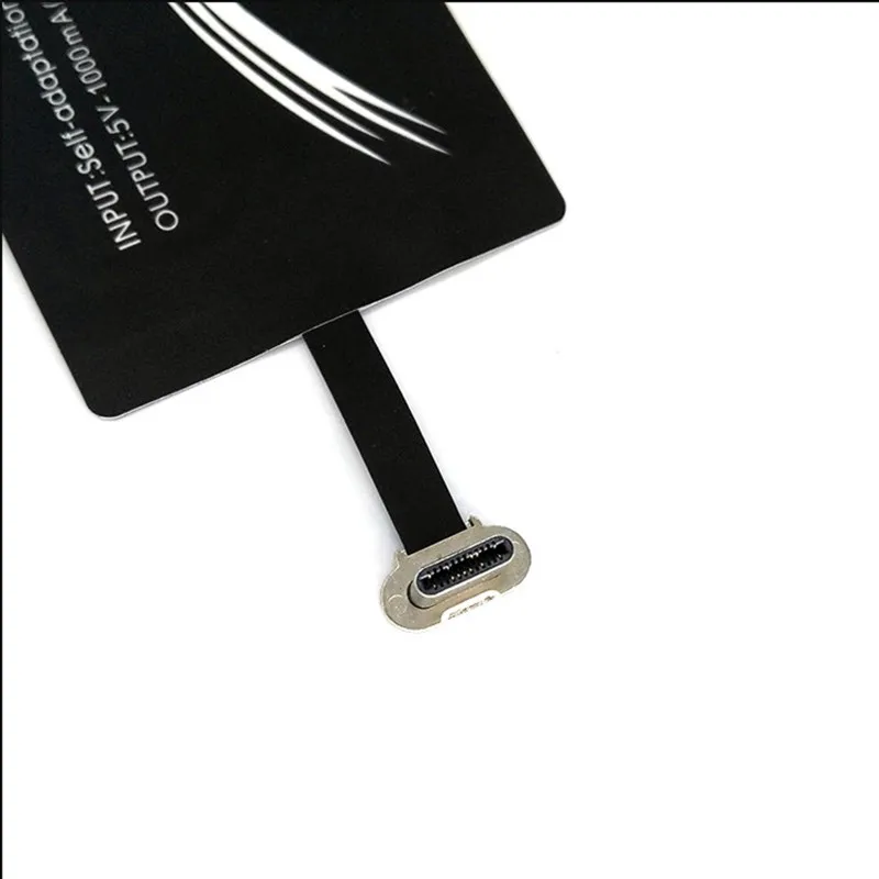 2021 Беспроводное зарядное устройство адаптер Поддержка Micro USB Type C Qi Pad док-разъем