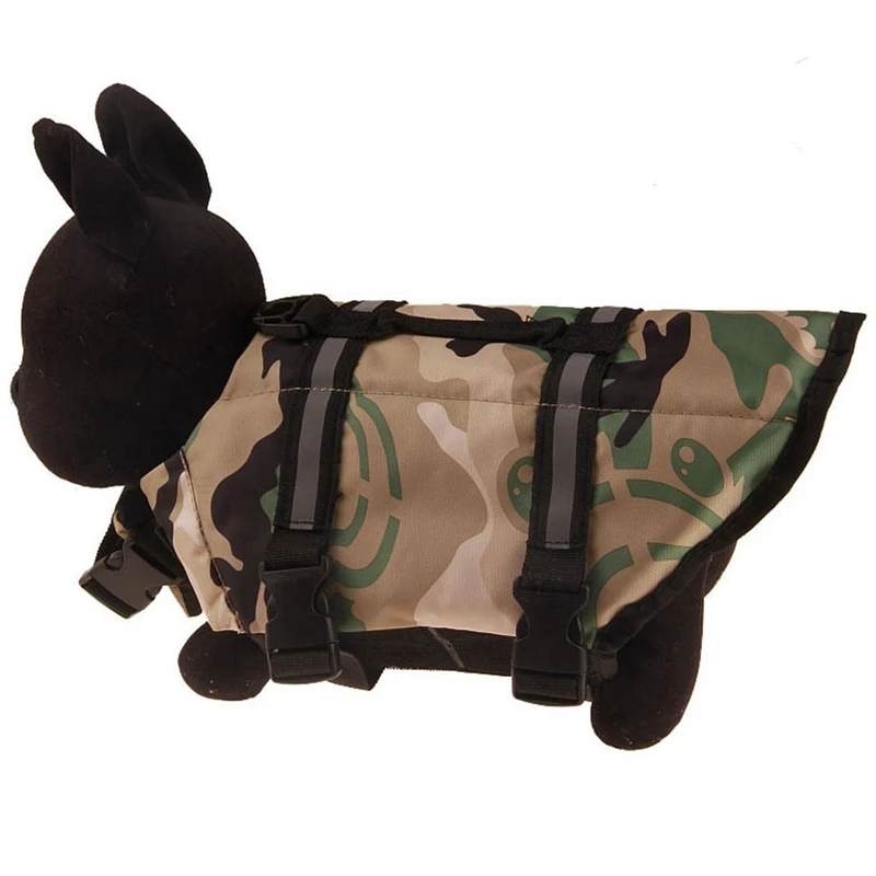 

Summer Dog Printed Pet Life Jacket Safety Clothes Dogs Swimwear Pets Safety Swimming Suit Dog Life Vest HOT