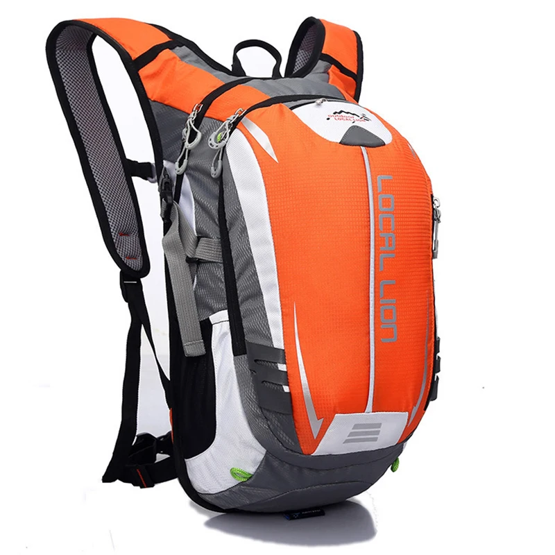 Рюкзак для верховой езды MTB для активного отдыха 18L дышащий рюкзак для верховой езды для езды на велосипеде сумка для велоспорта+ сумка для воды - Цвет: Цвет: желтый
