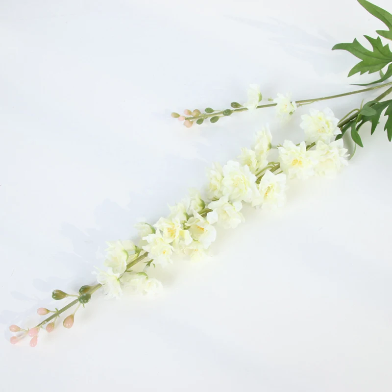 

Big Artificial Hyacinth Violet flower branch fleurs artificielles for autumn fall home wedding decoration fake flowers wreath