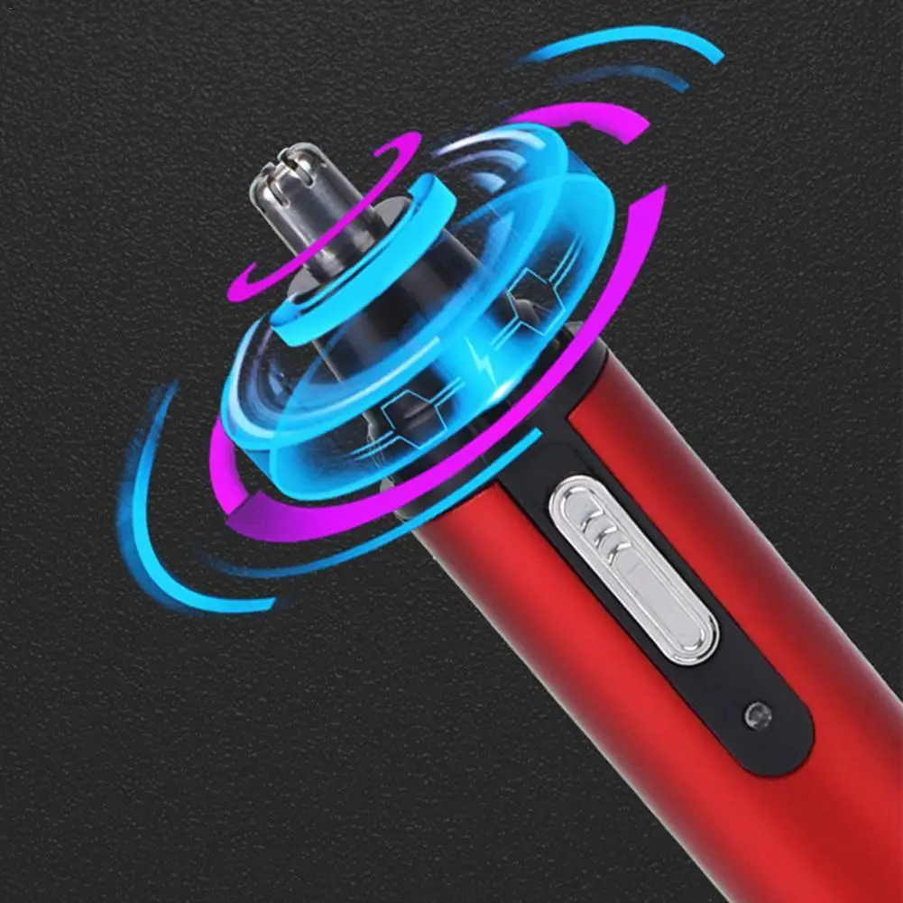 Перезаряжаемый через USB триммер для волос в носу Безопасный инструмент стрижки