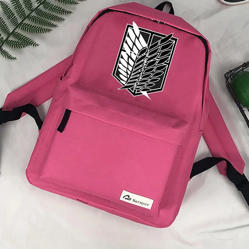 

Attack on Titan Titan Attack Shingeki No Kyojin bolsas backpack fashion kawaii borse da donna girl sac femme ladies backpack