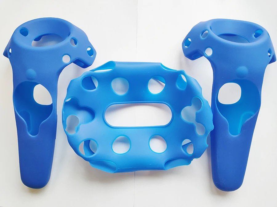 Силиконовый чехол для htc VIVE PRO VR гарнитура виртуальной реальности силиконовый резиновый VR очки шлем контроллер ручка чехол в виде ракушки