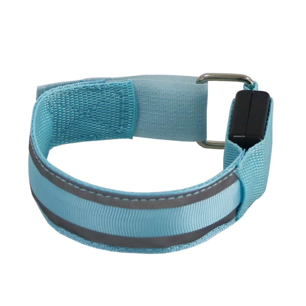 

Sports Safety Strap Reflective LED Light Wristband Armband Night Running Cycling Portable Waterproof Cycling Elements