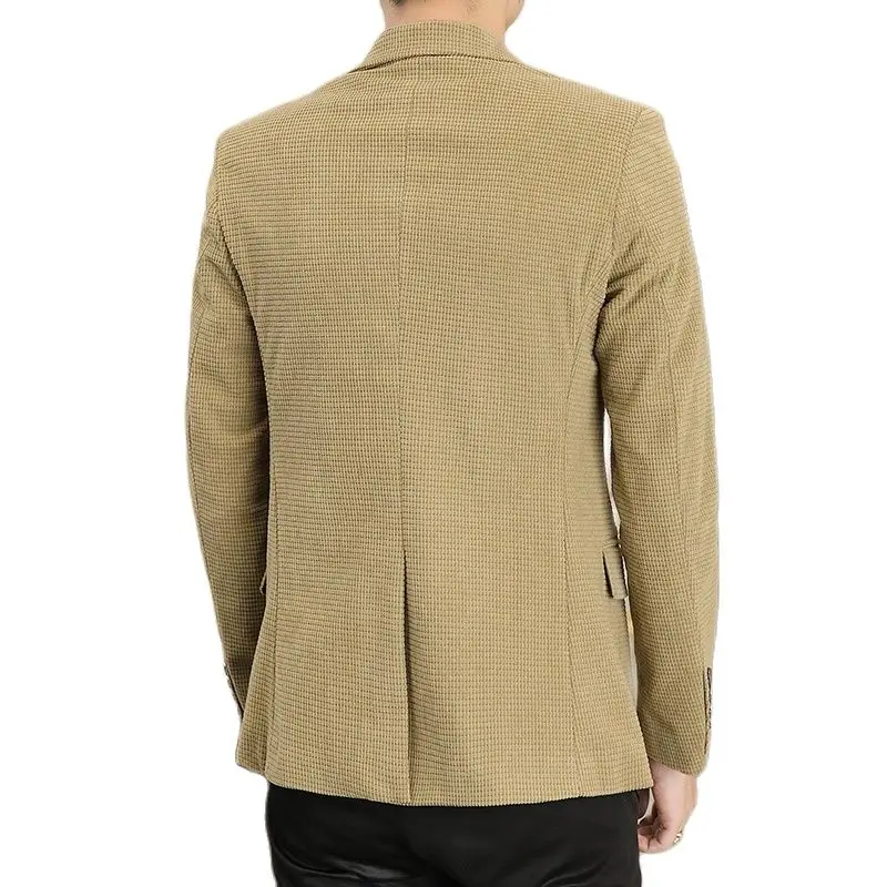 Новинка 2021 осенняя модная мужская повседневная приталенная куртка в Корейском