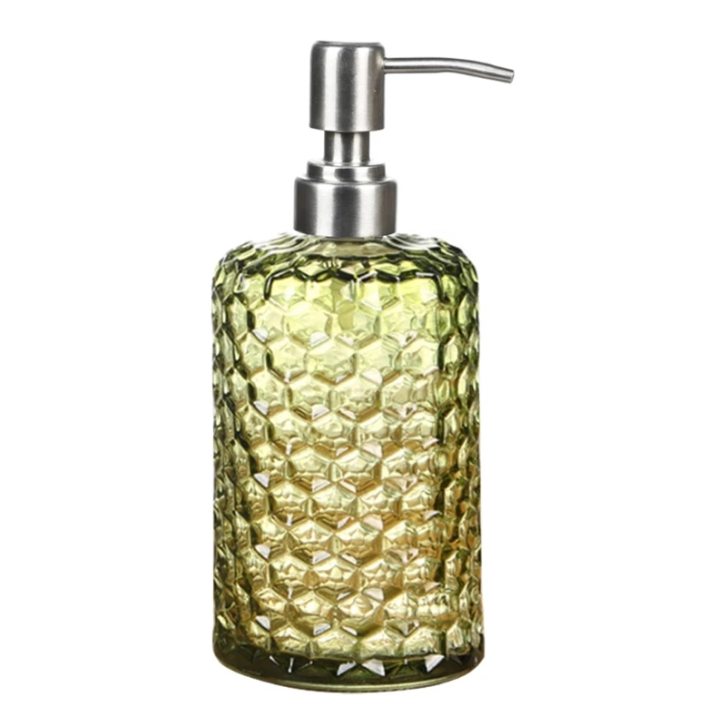 

500ml Large Capacity Empty Bottle Shampoo Shower Gel Push Type Dispenser K1KB