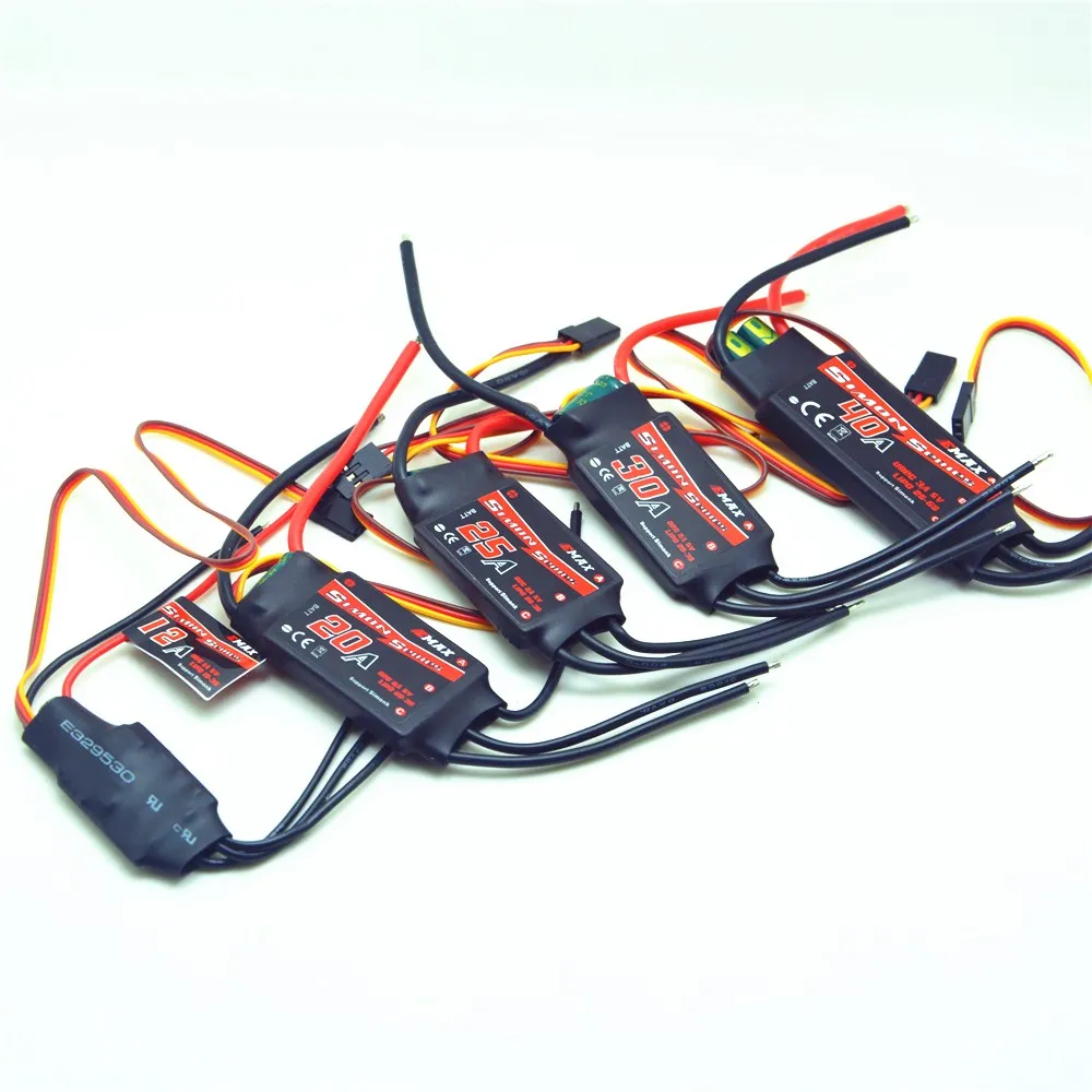 Emax Simon Series 12A 20A 25A 30A 40A ESC для квадрокоптера QAV250 DJI F450 F500 F550 RC мультикоптера | Игрушки