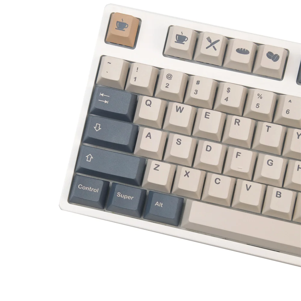 Клавиатура GMK Coffee с 140 клавишами механическая клавиатура PBT