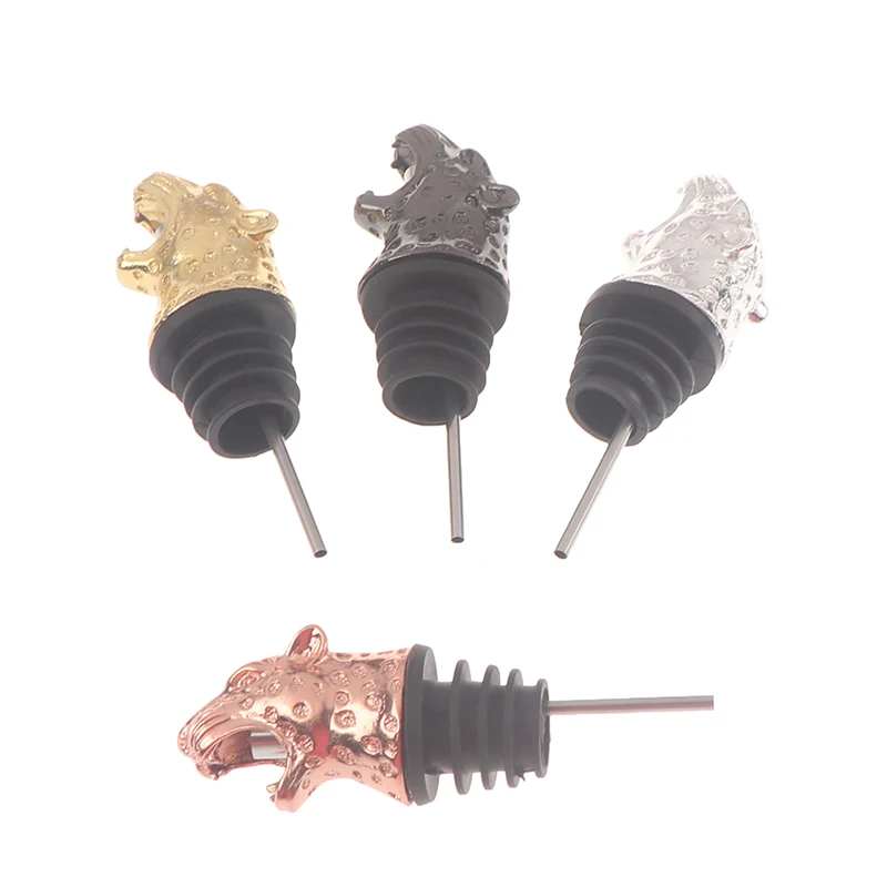 Винный аэратор из цинкового сплава с леопардовой головой | Дом и сад