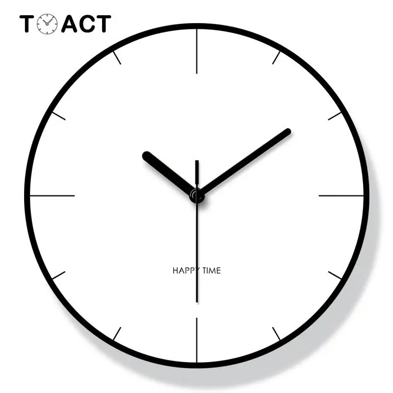Скандинавские настенные часы современный дизайн для детской комнаты украшение