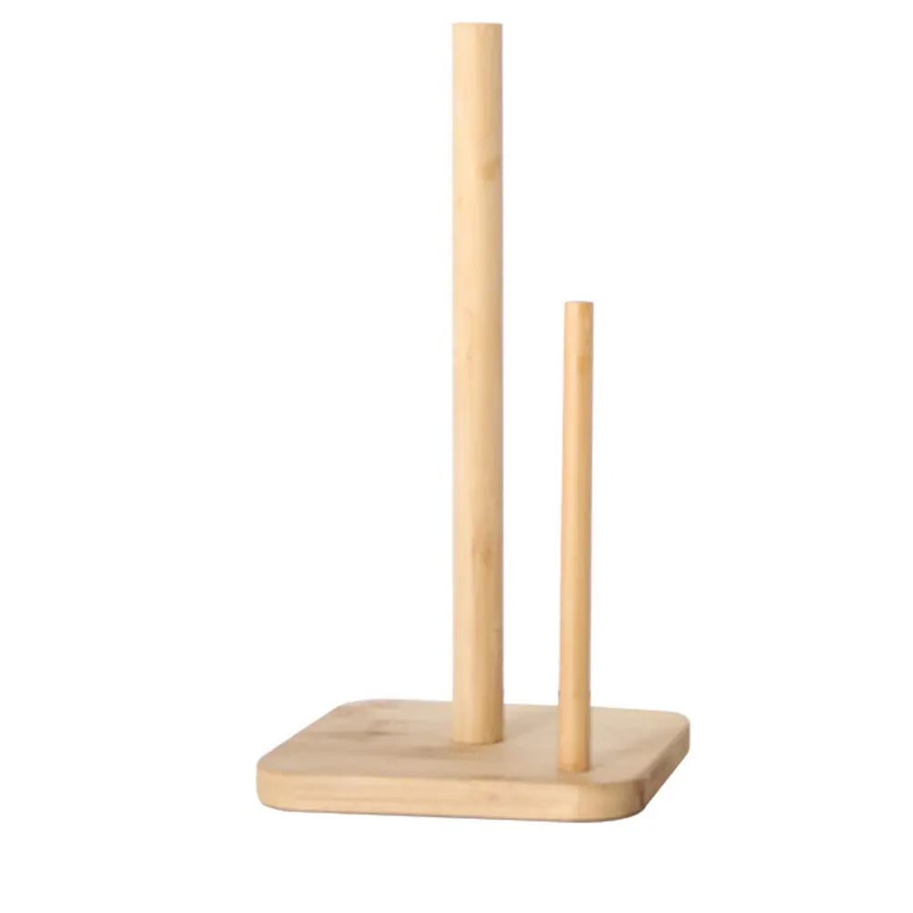 

European style kitchen paper rack, living room bamboo rack, household products.