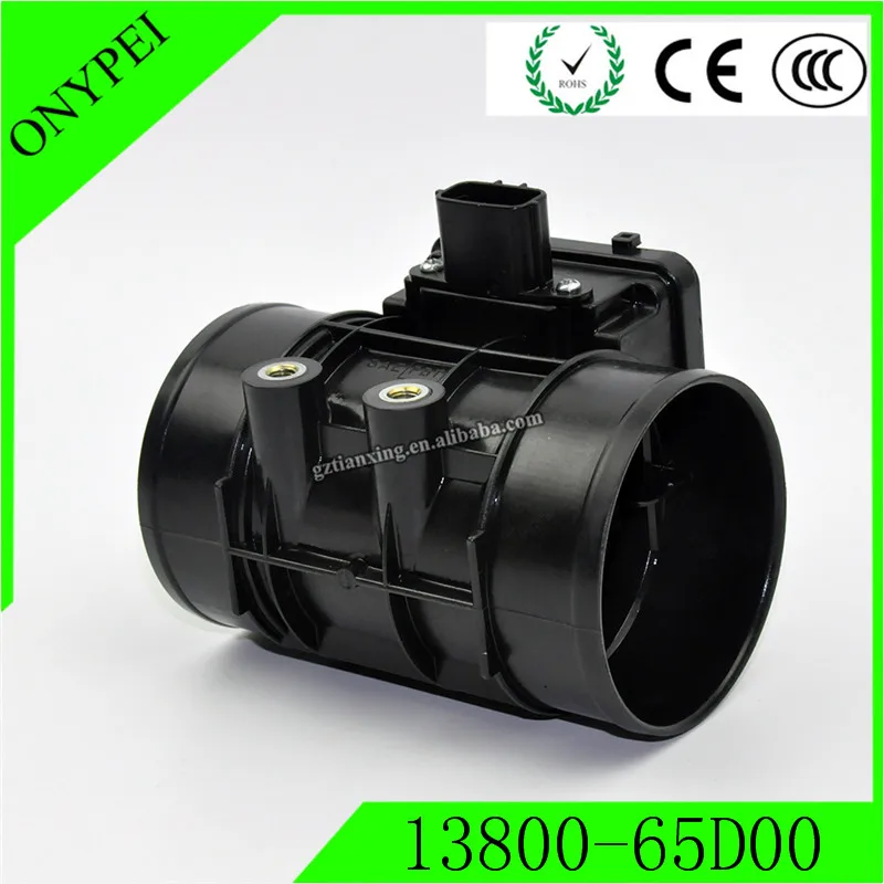 13800-65D00 E5T53171A Mass Air Flow Meter For Geo Tracker Chevrolet Suzuki X90 Sidekick Vitara Cabrio 1.6 16V 1380065D00 | Автомобили и