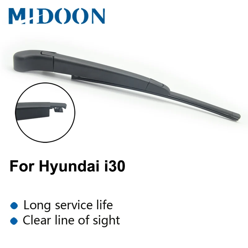 MIDOON Стеклоочиститель заднего стеклоочистителя и руки комплект для Hyundai i30 MK2 2012 2017