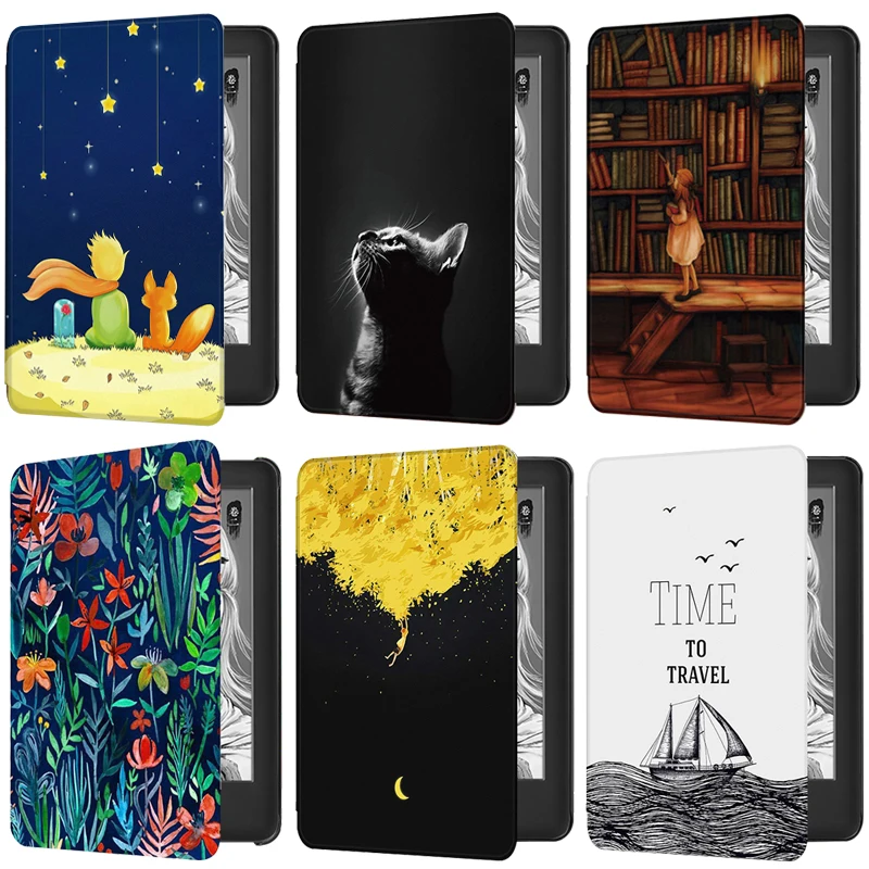 Умный чехол из искусственной кожи для Amazon Kindle 10th Generation 2019 модный тонкий магнитный