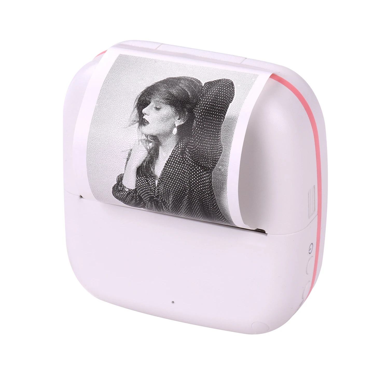 Портативный 57 мм Мгновенный мобильный принтер мини карманный BT беспроводной