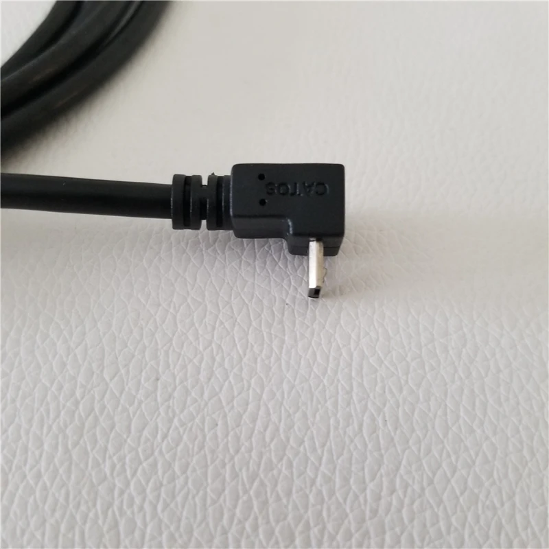 90 градусов вниз угол микро B к USB 2 0 A папа мужчине адаптер конвертер данных