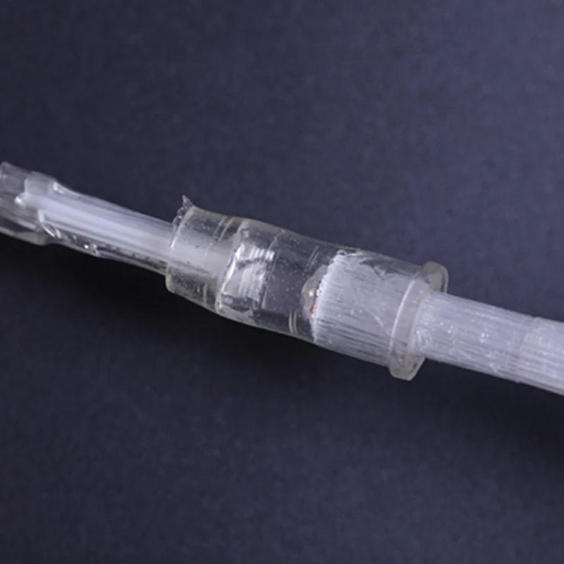 Светодиодные Рождественские огни батарея струнные волоконно оптические цветы