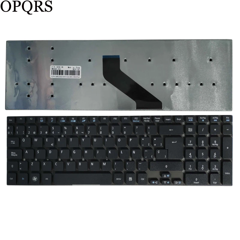 

NEW Spanish laptop Keyboard for Acer Aspire E1-522 E1-522G e1-510 E1-530 E1-530G E1-731 E1-731G E1-771 E1-532 SP keyboard