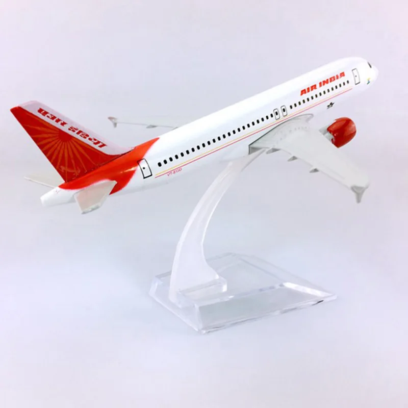 16 см 1:400 масштаб Airbus A320 200 Air Индия Airways Airlines базовый сплав самолет модель