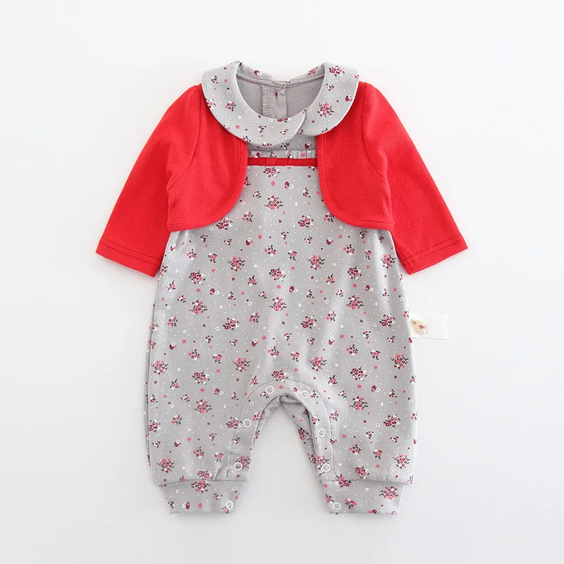 Сдельник для ребенка платье девочки с длинными рукавами и принтом Питер Пэн