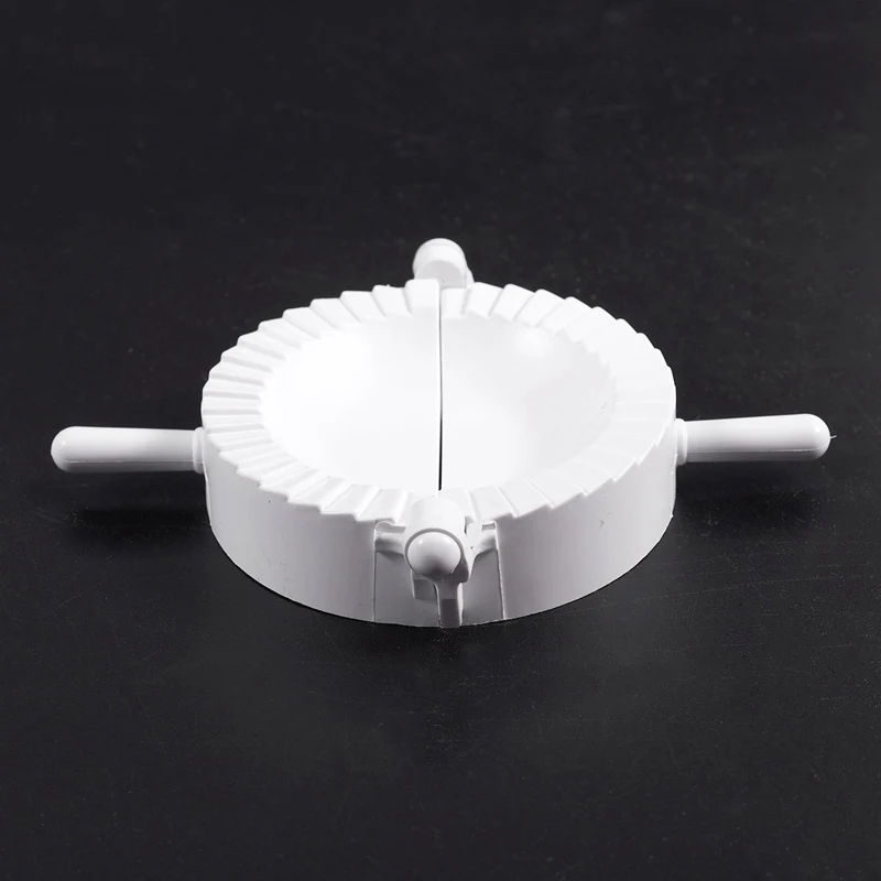 

White Plastic Hand Press Pierogi Mold Dumpling Mould