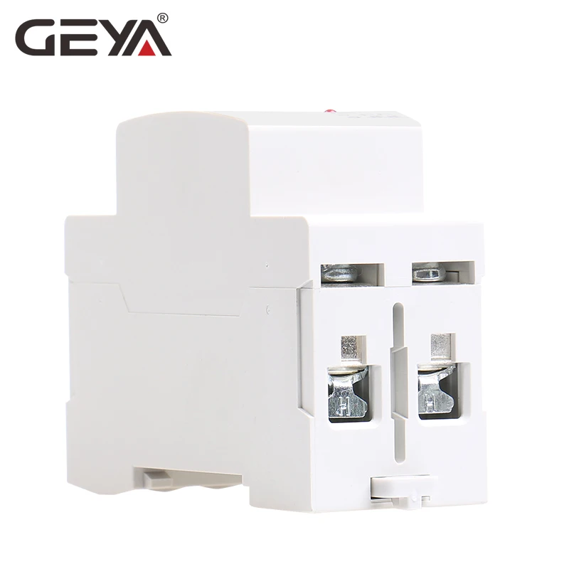 GEYA 2Pole Din Rail автоматическое восстановление защитное устройство от перенапряжения