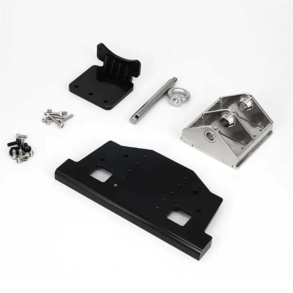 

Front Hook Coupler & Fixed Bracket Stand for 1/14 Tamiya MAN RC Tractor Truck Car Bumper Accessories