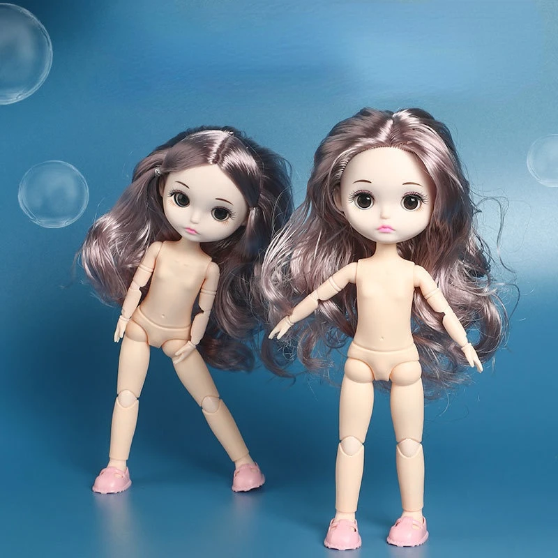 24 см Высота Bjd кукла милая Подмигивающая мульти-совместное подвижное тело дети