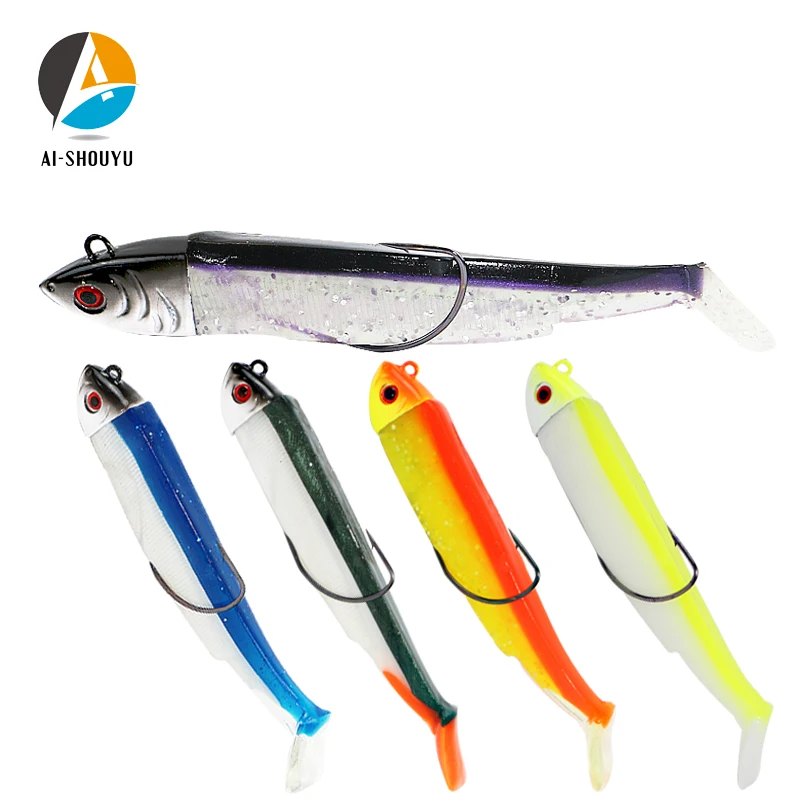 AI SHOUYU Новый 14 5 г 29 Lead Jig Head для доставки прикорма и оснастки бас щуки рыбалки