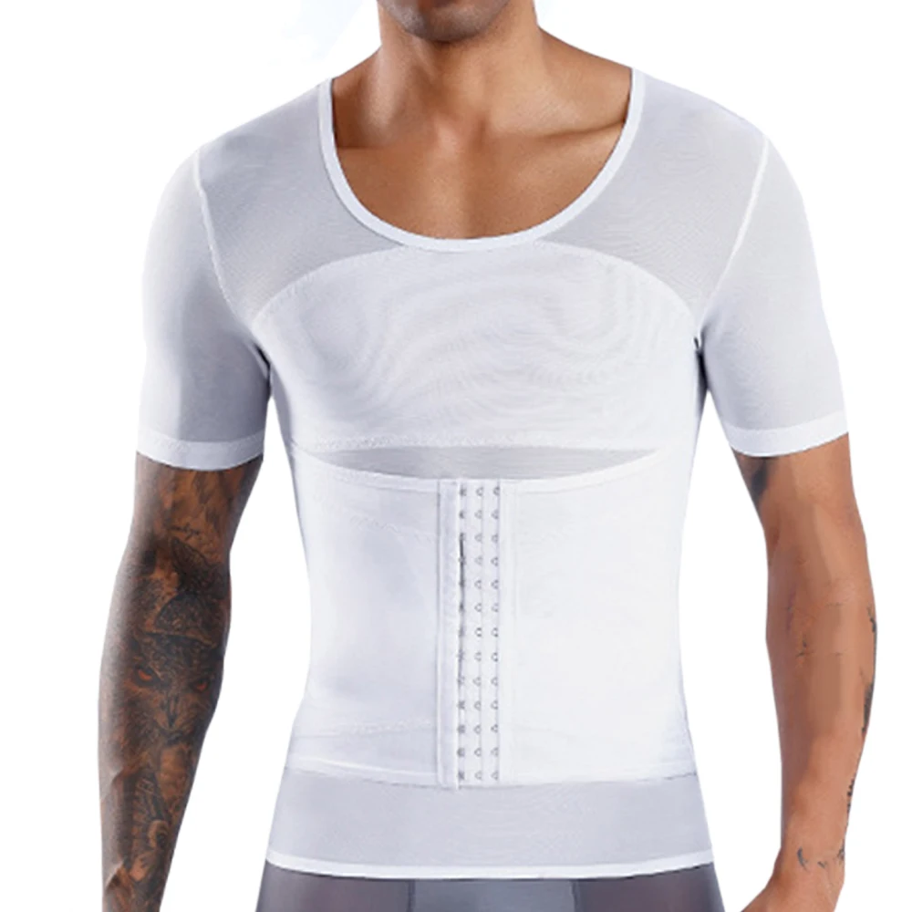 Мужской приталенный жилет для живота корсет жирных животов нижнее белье в форме