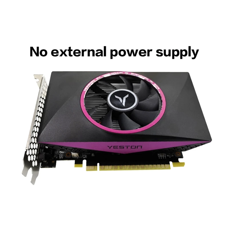 Yeston GTX1050Ti-4G-D5 1291-1392 МГц/7008 МГц 4 Гб 128 бит GDDR5 видеокарта | Компьютеры и офис