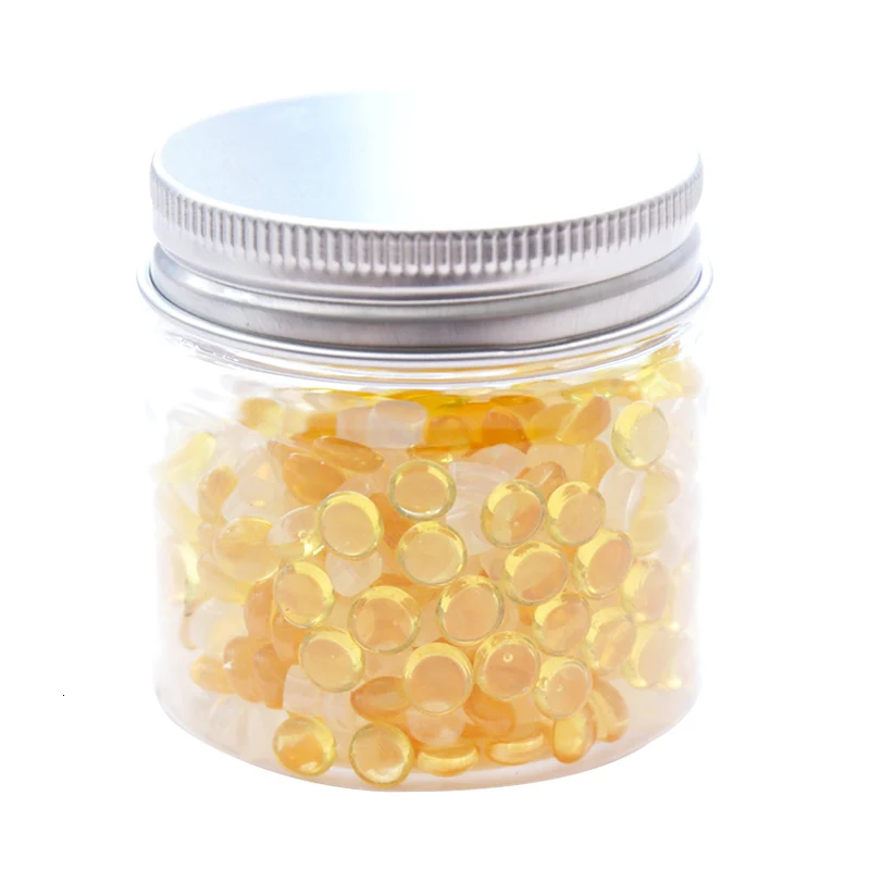 Разрывные восковые коллоидные частицы 40 г прозрачный цвет Янтарный воск в