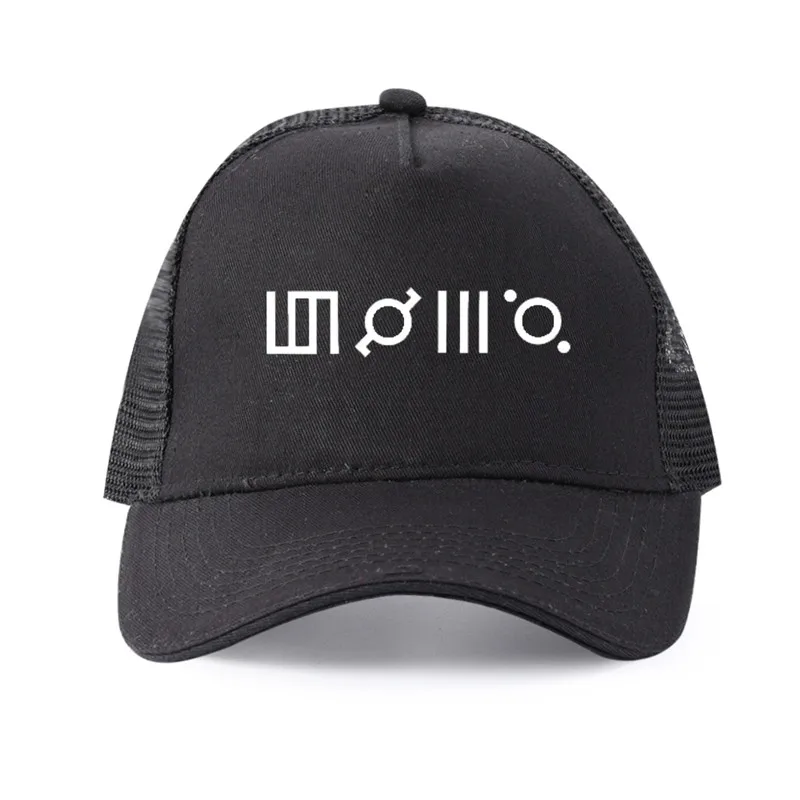 Мужская и женская бейсболка из чистого хлопка с принтом 30 seconds to mars | Аксессуары