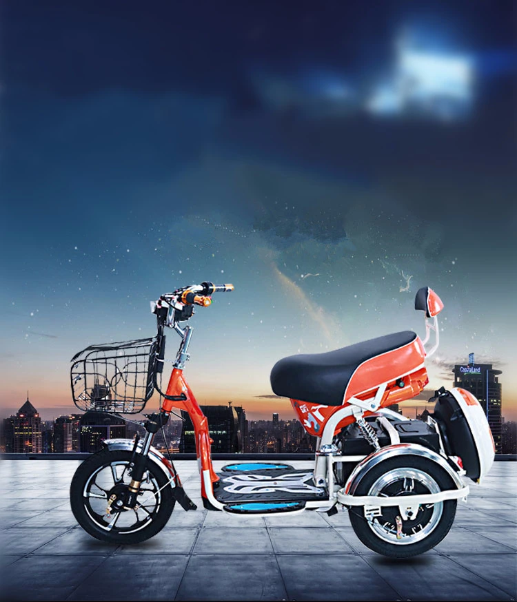 

Three Wheel Electric Scooter New Design 48v 500w Lithium Battery
