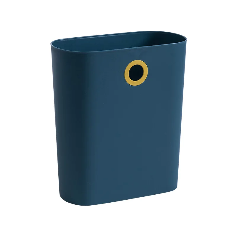 

Multifunctional Kitchen Trash Can Household Living Room Hanging Toilet Paper Basket Creative Simple Debris Bucket Without Cover