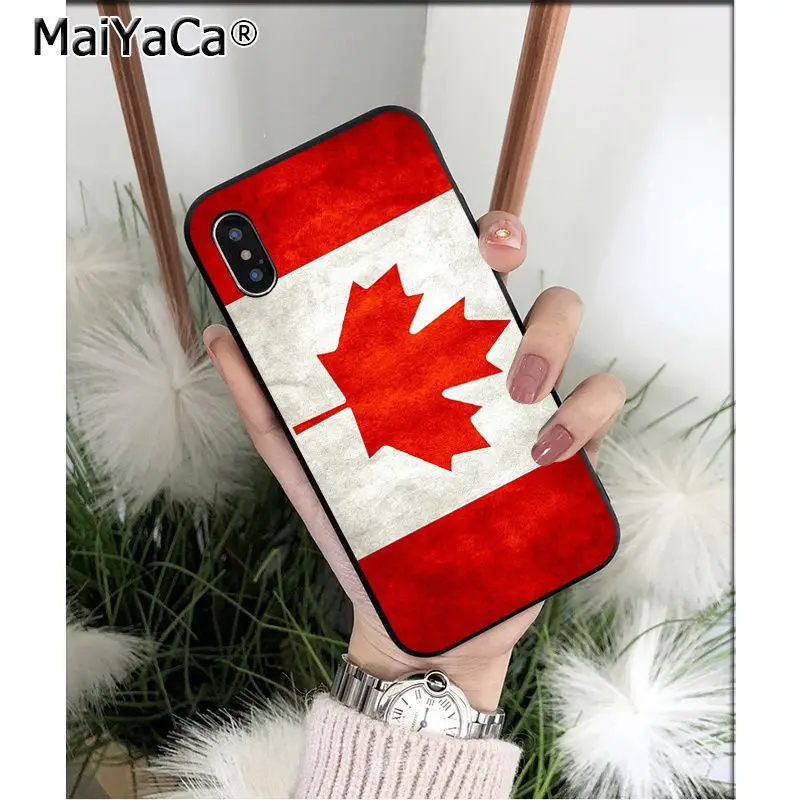 MaiYaCa Америка Канада Мексика Флаг клиент высокое качество чехол для телефона Apple