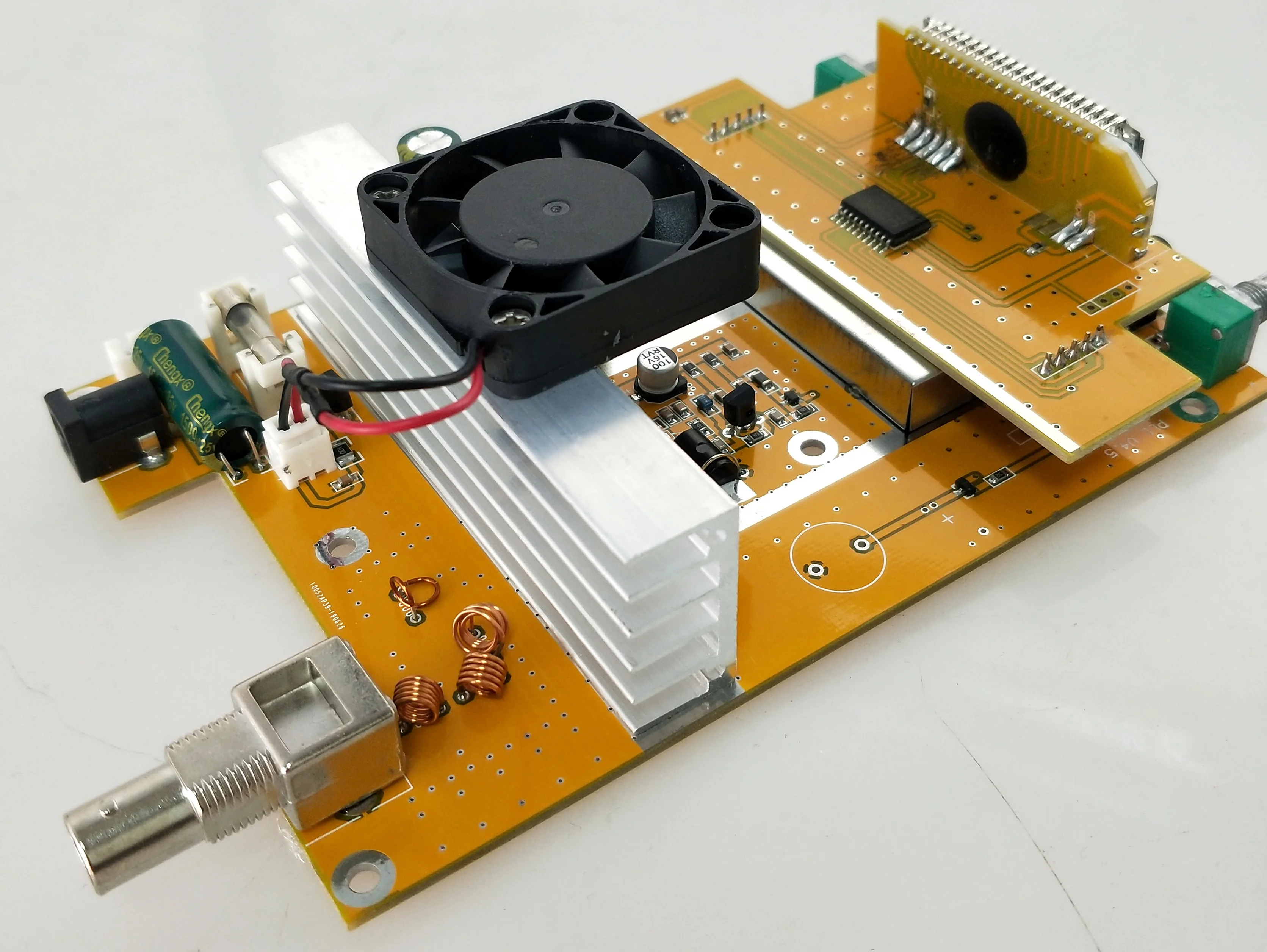 1 5 Вт/15 Вт регулируемый PLL стерео Fm передатчик вещания только PCB + вентилятор |