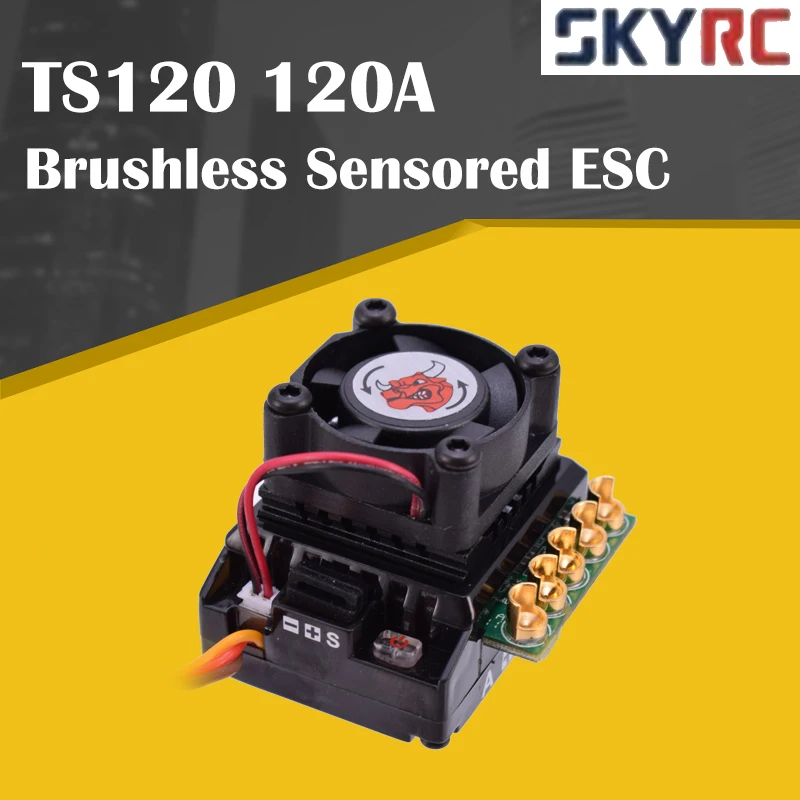 SKYRC TORO TS120 бесщеточный датчик ed ESC 120A поддержки двигатель для 1:10 1:12