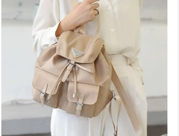 

Backpack women 2020 new nylon cloth large capacity personality all-match backpack trendy leisure travel outing bag